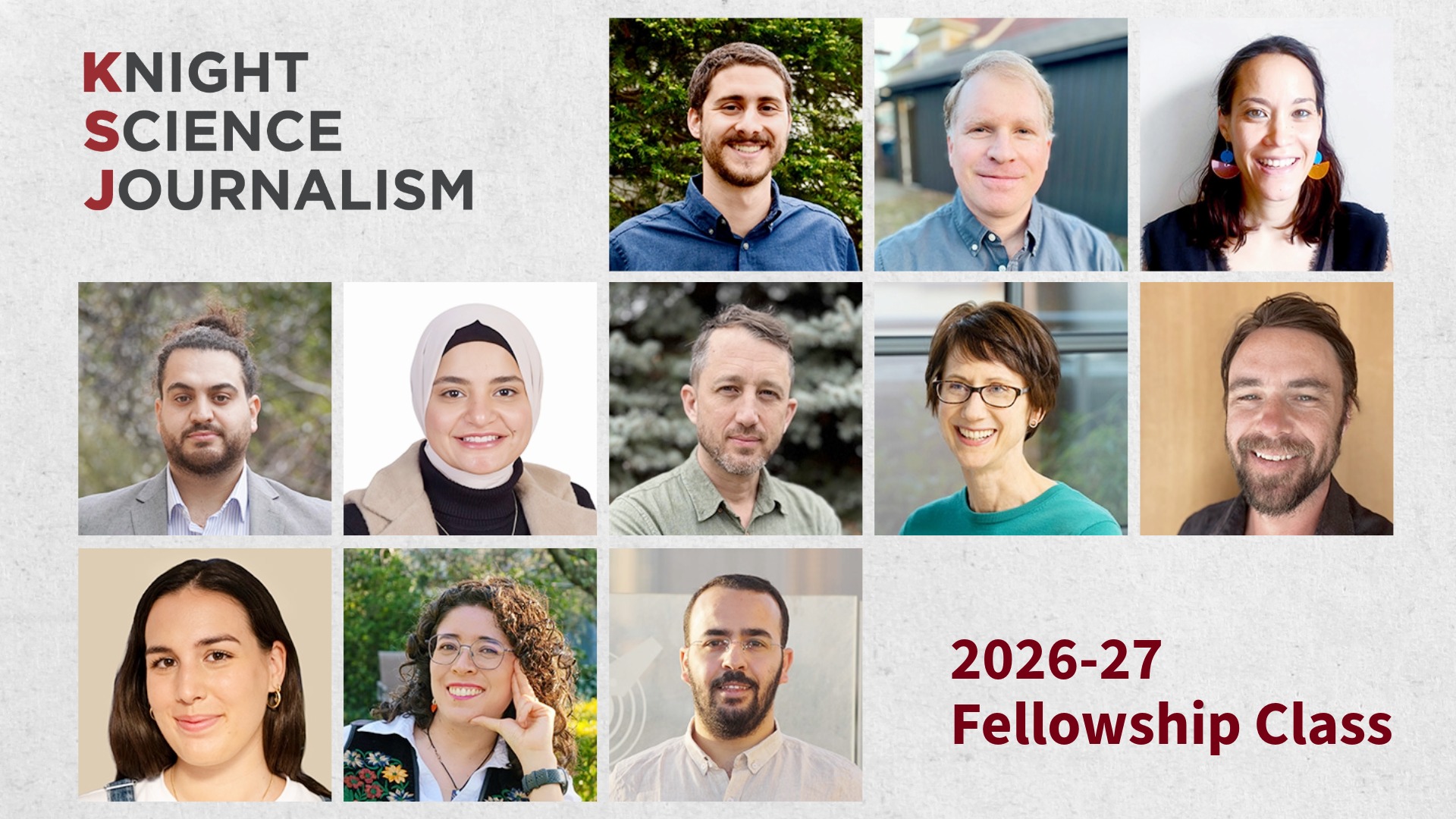 Science Knight Knight Science Journalism at MIT Announces 2026-27 Fellowship Class
